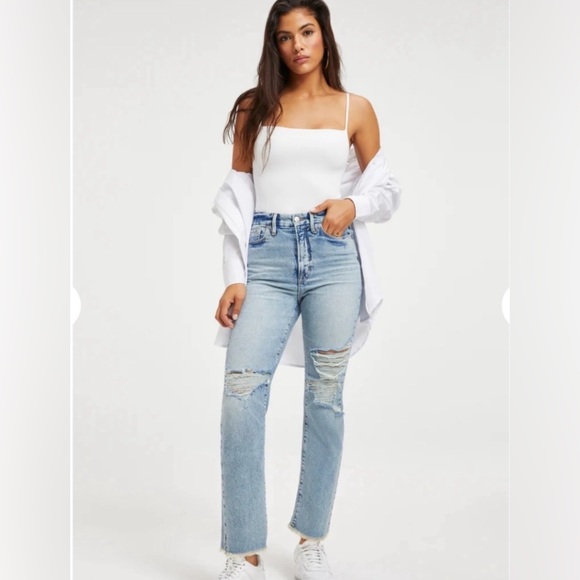 Good American Denim - Good American Good Boy Curvy Jean New With Tags